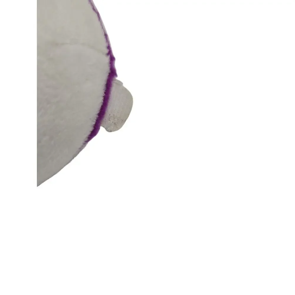 Flip A Zoo 2017 Reversible Purple Stuffed Plush Sequined Hippo Giraffe 14 Inch